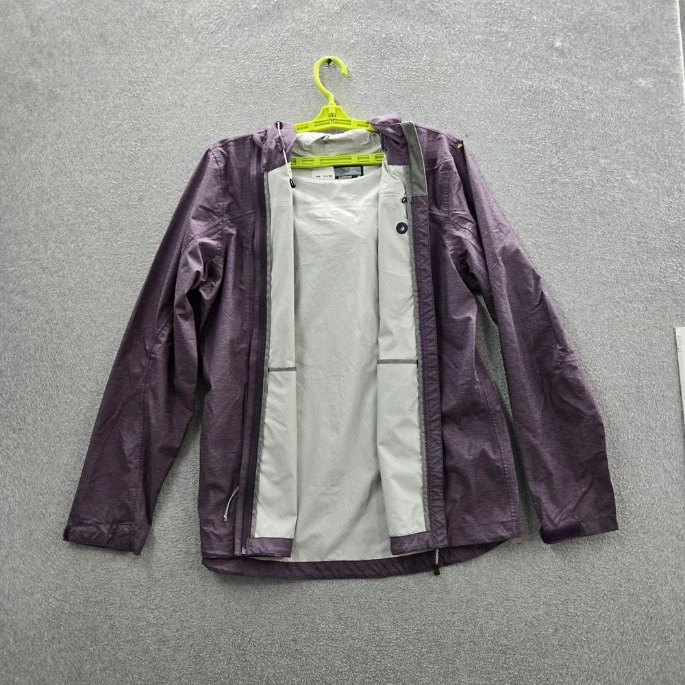 Paradox Women‎ Jacket XL Purple Nylon Activewear Zipper Long Sleeve